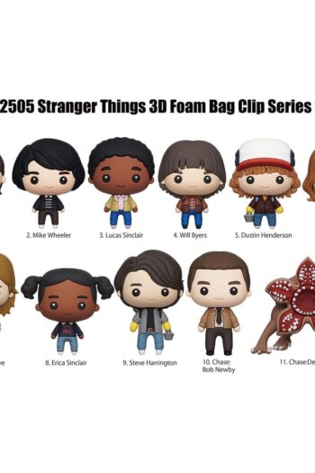 Stranger Things 3D PVC Bag Clips  Series 2 Display (24)