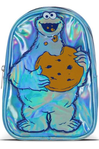 Sesame Street Mini Backpack Cookie Monster Shiny