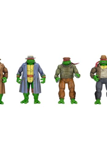 Teenage Mutant Ninja Turtles Action Figure 4 Pack Gangster Turtles 18 cm