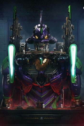 Neon Genesis Evangelion Life Size Bust 1/1 Test Type-01 (Concept by Josh Nizzi) 86 cm