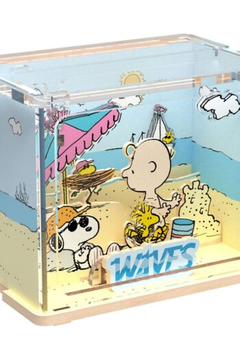 Peanuts Puremind DIY Construction Mini Scene Chilling at the Beach