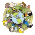Peanuts Puremind Magnet Around the World