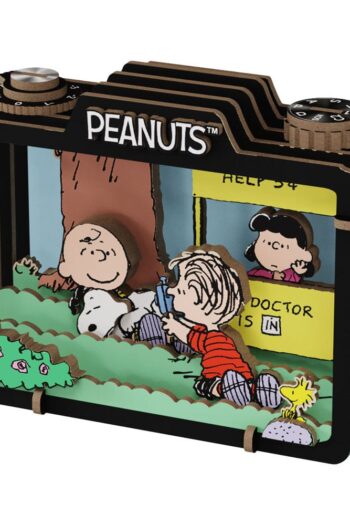 Peanuts Puremind Model Kit Wooden Theater Summer Snapshot