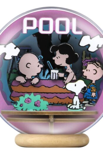 Peanuts Puremind Model Kit Wooden Theater Globe Cool Pool