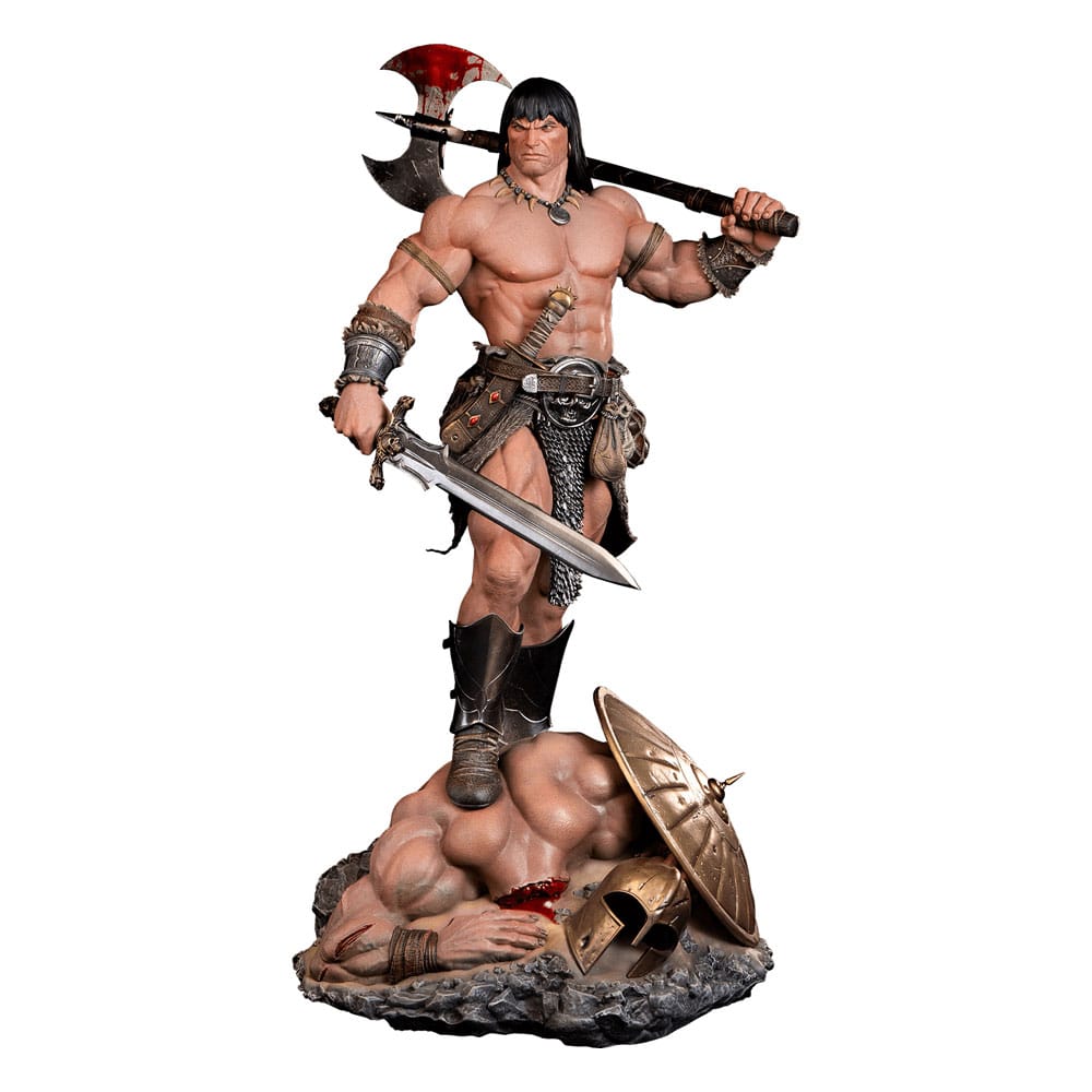 x_pcsconan14 Conan the Barbarian Statue 1/4 Conan 58 cm - immagine 1