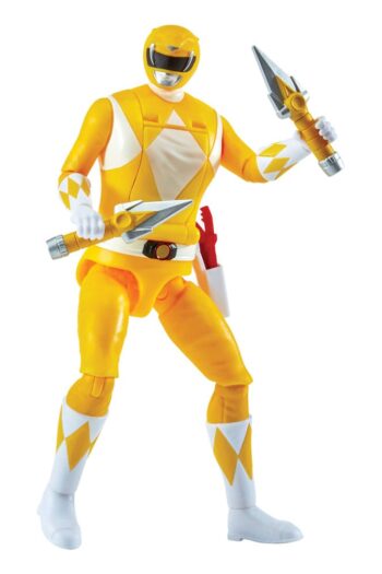 Mighty Morphin Power Rangers Action Figure Auto-Morphin Yellow Ranger 12 cm