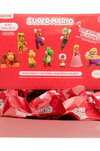 Super Mario Backpack Buddies Mystery Bags Display (24)