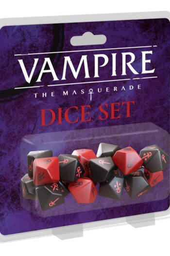 Vampire: The Masquerade 5th Edition RPG Dice set