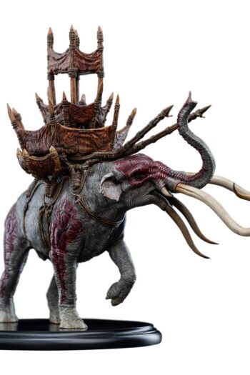 Lord of the Rings Mini Statue Mumak in Battle 17 cm