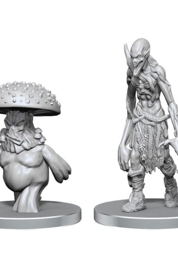 Pathfinder Deep Cuts Unpainted Miniatures Myceloid & Grimstalker