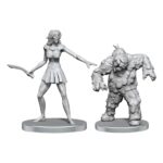 Pathfinder Deep Cuts Unpainted Miniatures Mudwretch & Buso