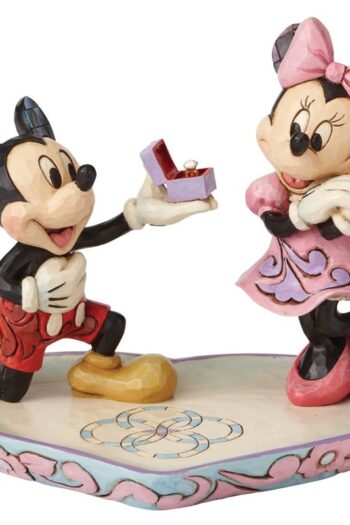 4055436 A Magic Moment Mickey & Minnie Jim Shore Traditions Disney by Enesco