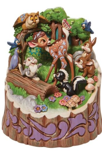 6010086 Bambi Carved Jim Shore Traditions Disney by Enesco