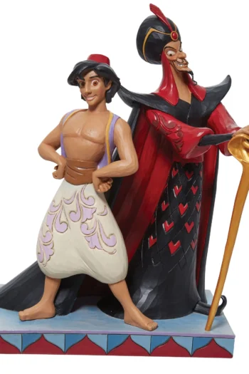 6011927 Aladdin & Jafar Good vs Evil Jim Shore Traditions Disney by Enesco