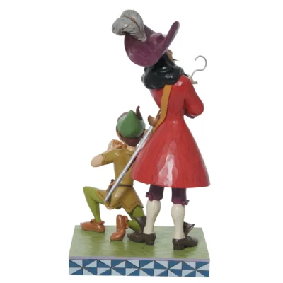 6011928 Peter Pan & Hook Figurine Disney Traditions Jim Shore by Enesco - immagine 2