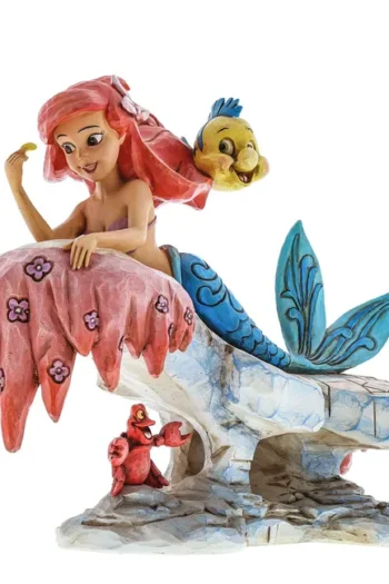 4037501 Ariel on rock Little Mermaid 25th Anniversary Jim Shore Traditions  Disney by Enesco
