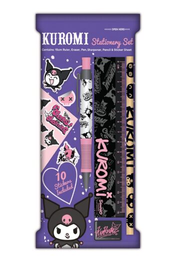 Sanrio Stationery Set 6-Pack Kuromi