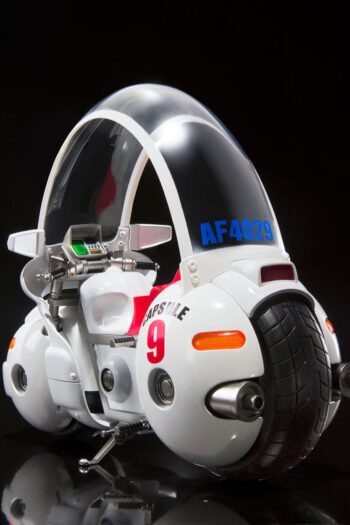 Dragon Ball S.H. Figuarts Vehicle with Figure Bulma's Motorcycle Hoipoi Capsule No. 9 17 cm