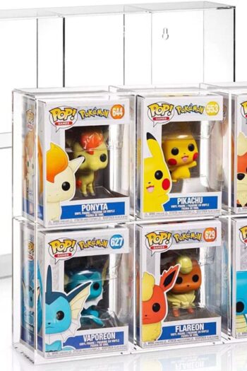 Evoretro Acrylic Display Case for 6 Funko Pops