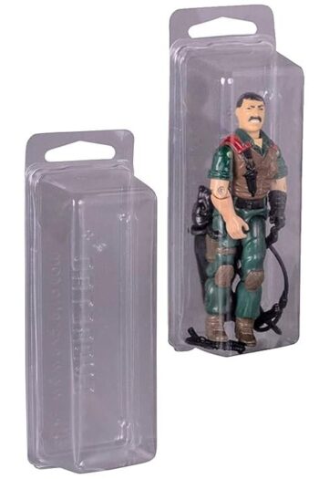 Clamshell PET Protectors 50-Pack for Action Figures