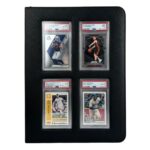 Evoretro Premium Card Slab Binder with Window Black