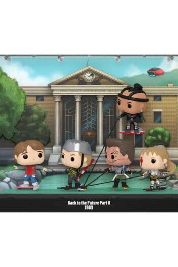 Back To The Future POP Moments Deluxe Vinyl Figures 5-Pack Hoverboard