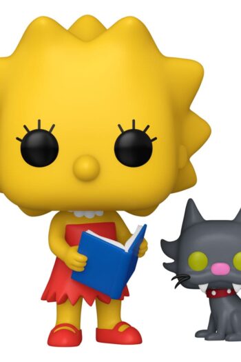 Simpsons POP&Buddy TV Vinyl Figure Lisa & SB 9 cm