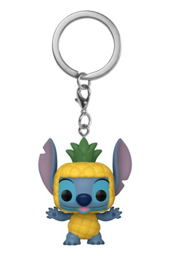 Lilo & Stitch Pocket POP! Vinyl Keychains 4 cm Stitch as Pineapple Display (12)
