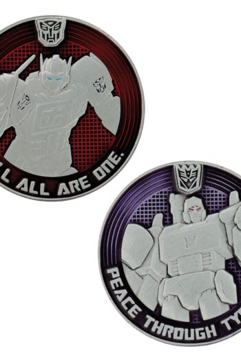 Transformers Generation 1 Collectable Coin G1 Autobots vs Decepticons Limited Edition 4 cm