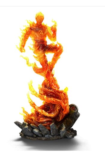 Fantastic Four Art Scale Statue 1/10 Human Torch 30 cm