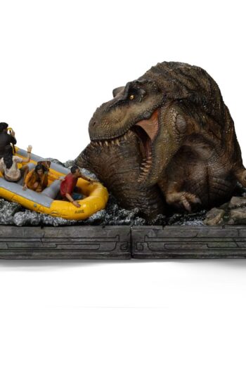 Jurassic World: Rebirth Demi Art Scale Statue 1/20  T-Rex River Attack 22 cm
