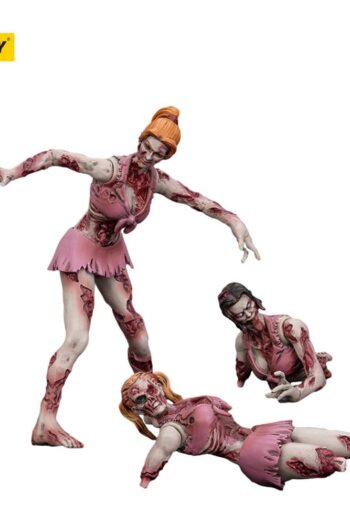 Zombie Dark Source Action Figures 3-Pack Cheer Leaders 8 cm