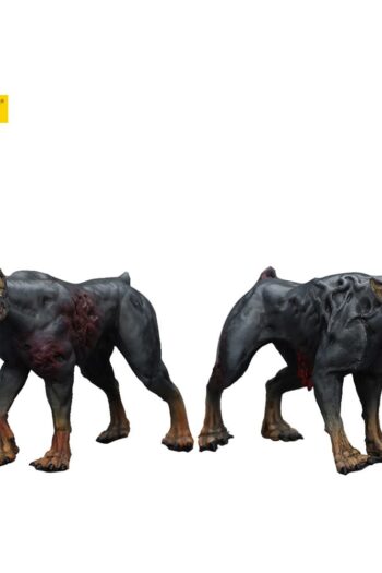 Zombie Dark Source Action Figures 2-Pack Police Dogs 8 cm