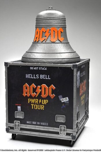 AC/DC Rock Ikonz On Tour Statue PWR UP Tour Hells Bell