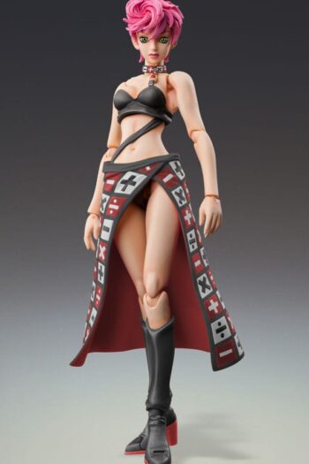 JoJo's Bizarre Adventure Part 5 Super Action Action Figure Chozokado Trish Una Black Ver. 15 cm