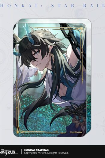 Honkai: Star Rail Light Cone Acryl Ornament with Glitter: Brighter Than the Sun 9 cm