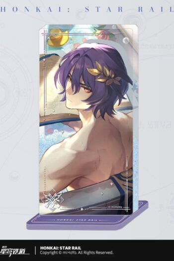 Honkai: Star Rail Light Cone Acryl Ornament with Glitter: Dr. Ratio Baptism of Pure Thought 15 cm