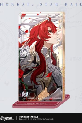 Honkai: Star Rail Light Cone Acryl Ornament with Glitter: Argenti An Instant Before a Gaze 15 cm