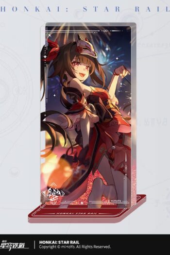 Honkai: Star Rail Light Cone Acryl Ornament with Glitter: Sparkle Early Escapade 15 cm