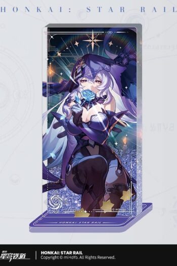 Honkai: Star Rail Light Cone Acryl Ornament with Glitter: Black Swan Reforged Remembrance 15 cm