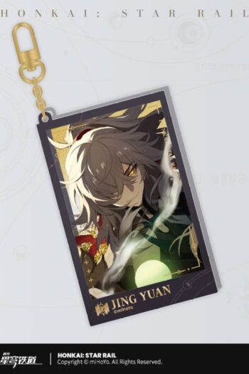 Honkai: Star Rail Countdown Departure Series Acrylic Keychain Jing Yuan Glitter 9 cm