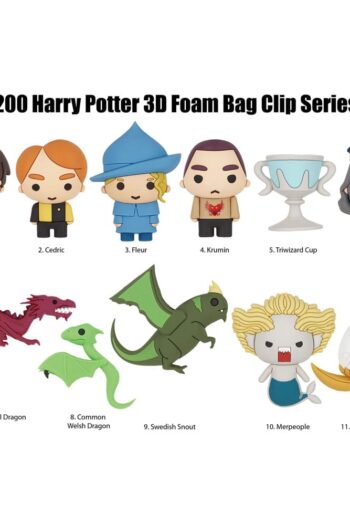 Harry Potter 3D PVC Bag Clips Series 6 Display (24)