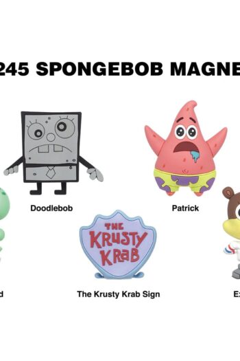 SpongeBob SquarePants 3D Magnets Series 1 Display (12)