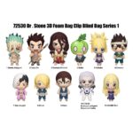 Dr. Stone 3D PVC Bag Clips Series 1 Display (24)