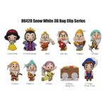 Snow White 3D PVC Bag Clips Classic Series 66 Display (24)