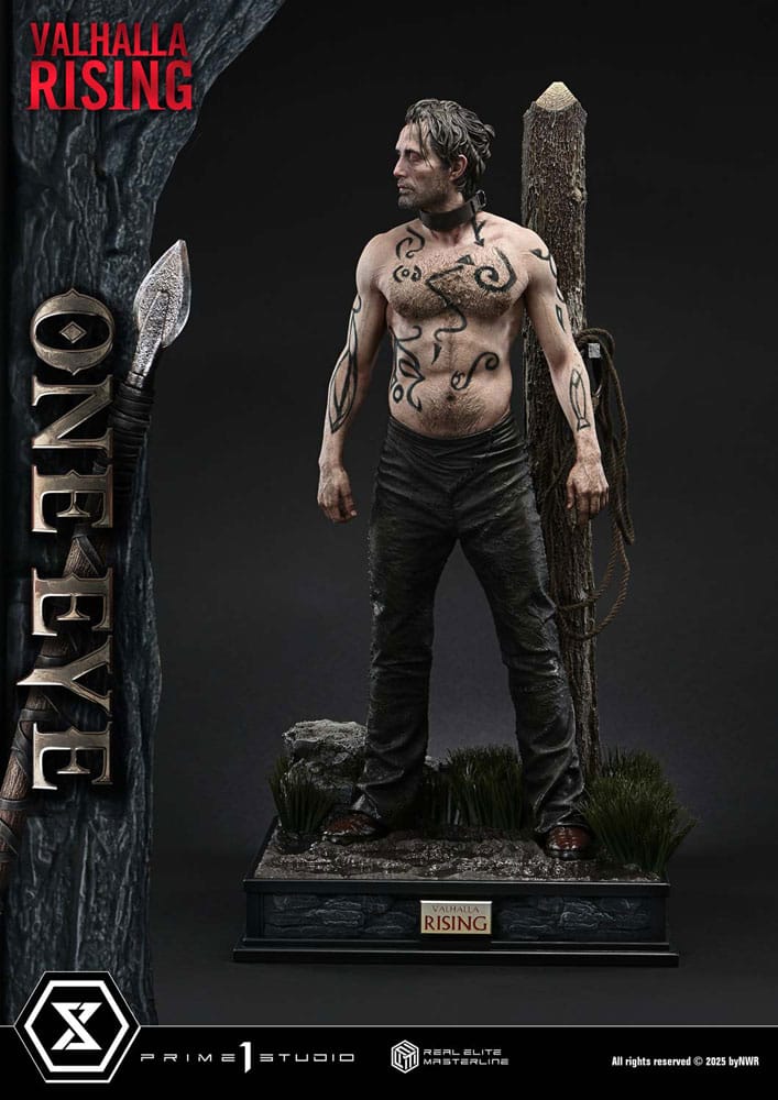 x_p1sremvr-01 Valhalla Rising Real Elite Masterline Series Statue 1/4 One Eye 57 cm - immagine 1