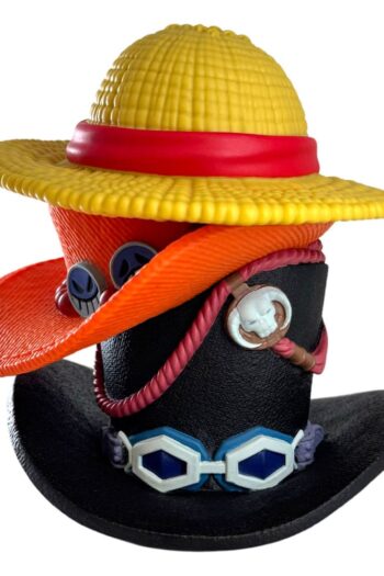 One Piece Coin Bank Stack of Hats
