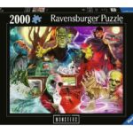 Universal Monsters Jigsaw Puzzle (2000 pieces)