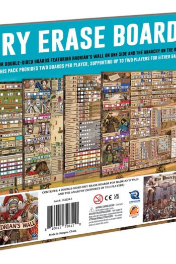 Hadrian's Wall & The Anarchy Dry Erase Boards *English Version*