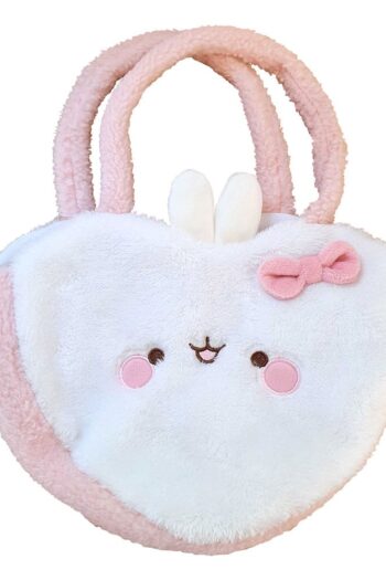 Molang Tote Bag Fluffy Heart